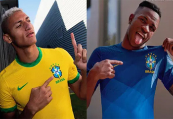 Brazil football shirts 2020-21